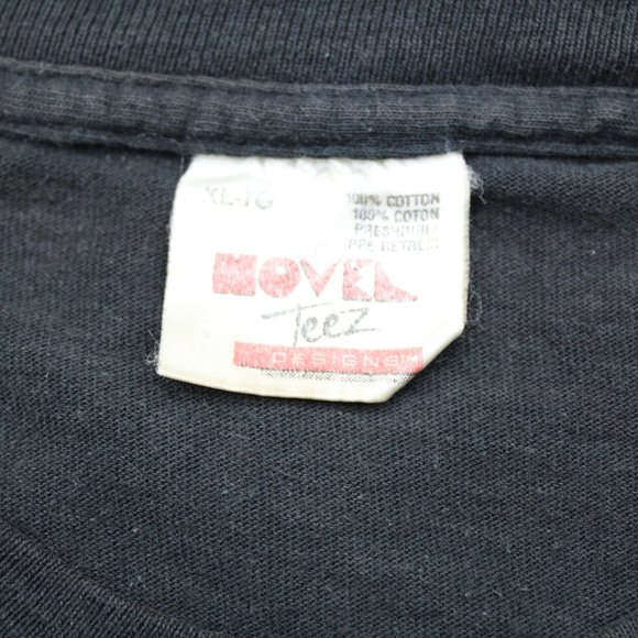 Vintage Batman Shirt - Early 1990s Classic Logo by Novel Teez - Men's XL - Picture 8 of 9